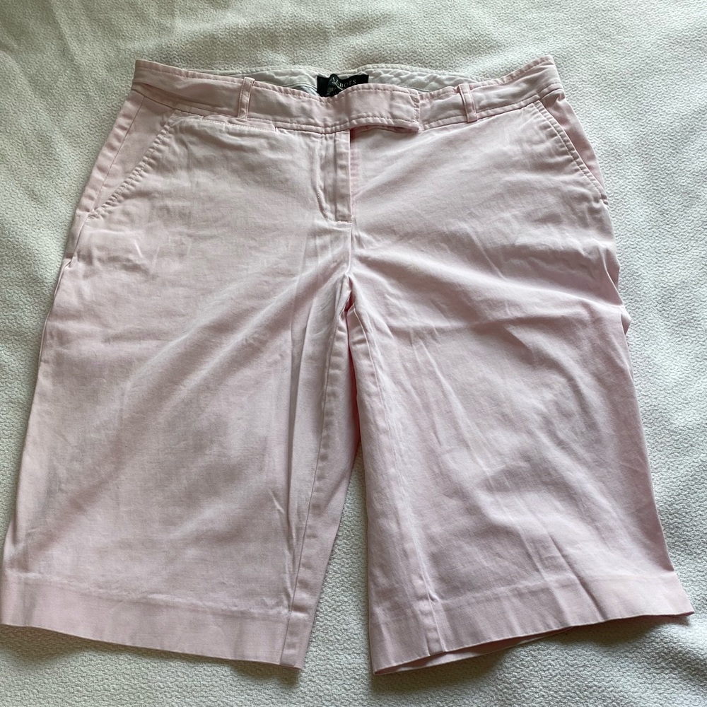 Talbots pink shorts!